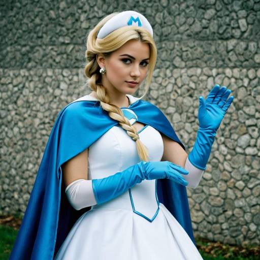 Cosplay of Rosalina from Mario Universe