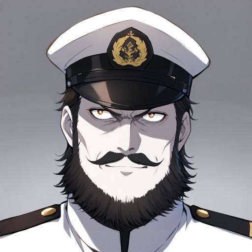 Illustration of Abyssal admiral (kancolle), kantai collection in the style of Somechime (sometime1209)