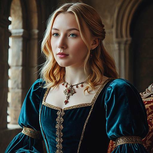 Medieval Portrait of Saoirse Ronan