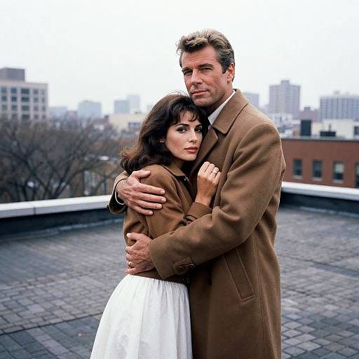 Classic Rooftop Embrace of Icons