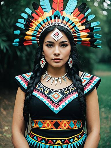 Aztec Princess Cosplay Photography