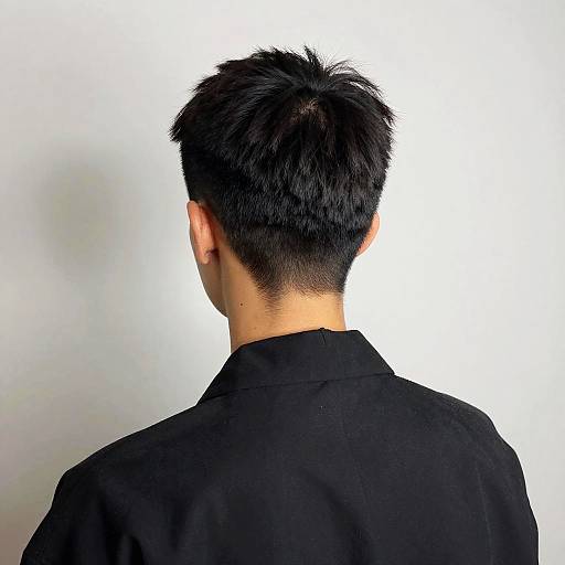 Avant-Garde Crewcut Fashion Portrait