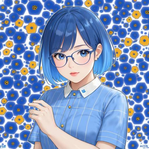 Illustration of 2k-tan, os-tan in the style of Kaetzchen