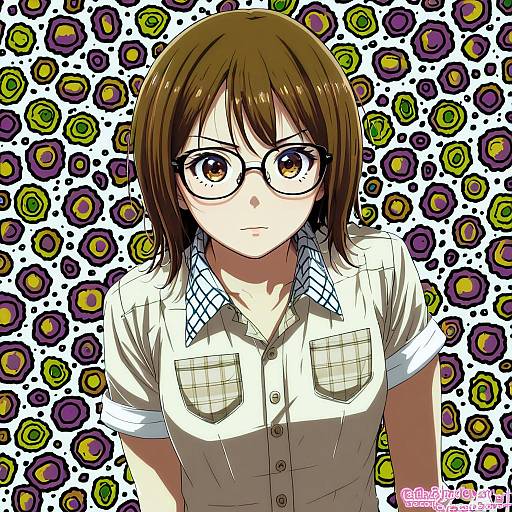 Illustration of Araki hina, idolmaster in the style of Asiri senpai