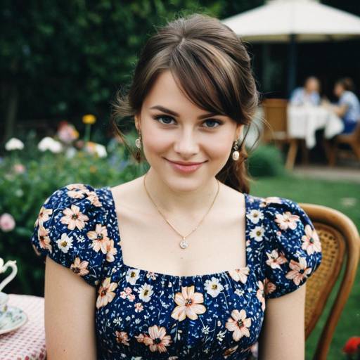 Charming Garden Tea Party Outfit