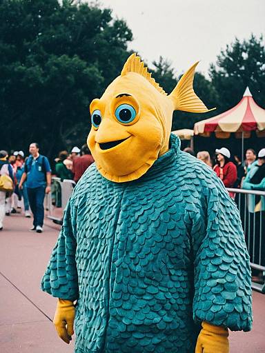 Realistic Flounder Costume Cosplay Photo