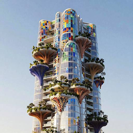Eco-Friendly Visionary Skyscraper Design