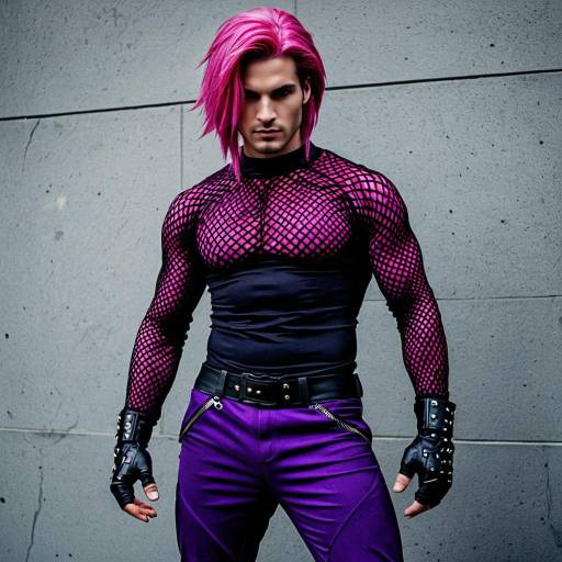 Vibrant Diavolo Cosplay Costume Design