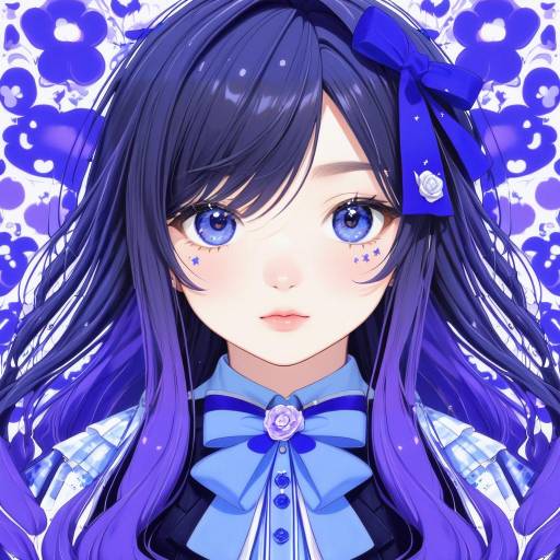 Illustration of Aiba uiha, nijisanji in the style of Ryusei hashida