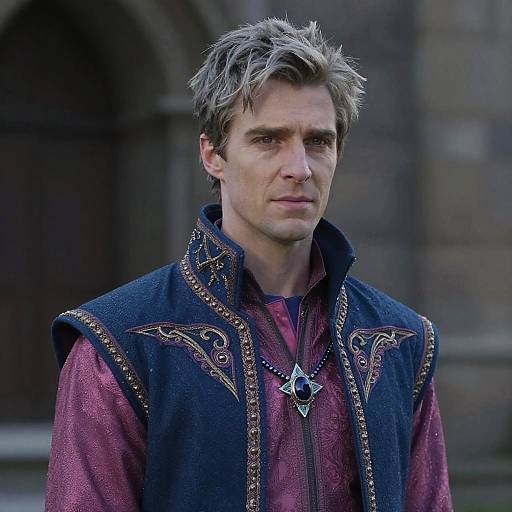 Fantasy Mage Portrait Inspired by Cumberbatch