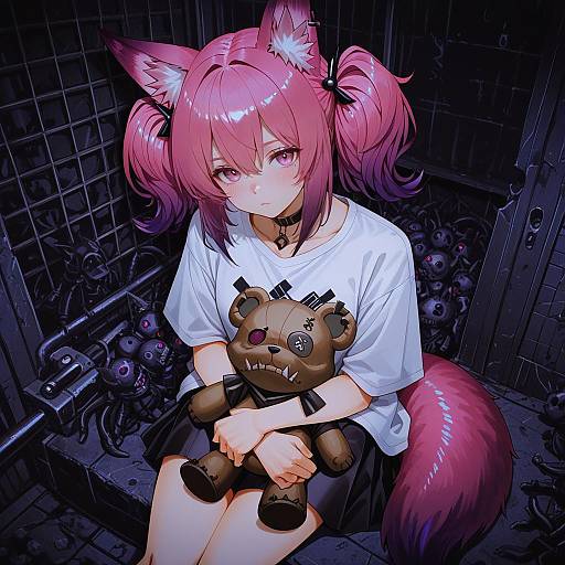 Illustration of Morte (arknights), arknights in the style of Kotobuki (stealth sendan)