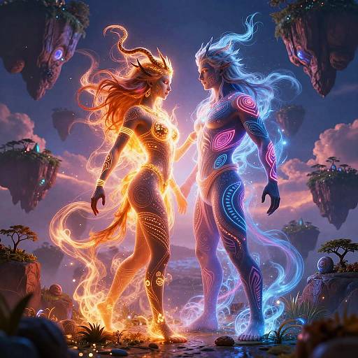 Soulbound Creature Merging with Human