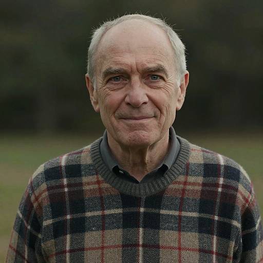 Photorealistic Portrait of Older Man