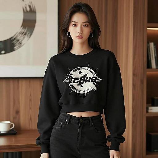 Sophisticated Fashion in Artistic Interior