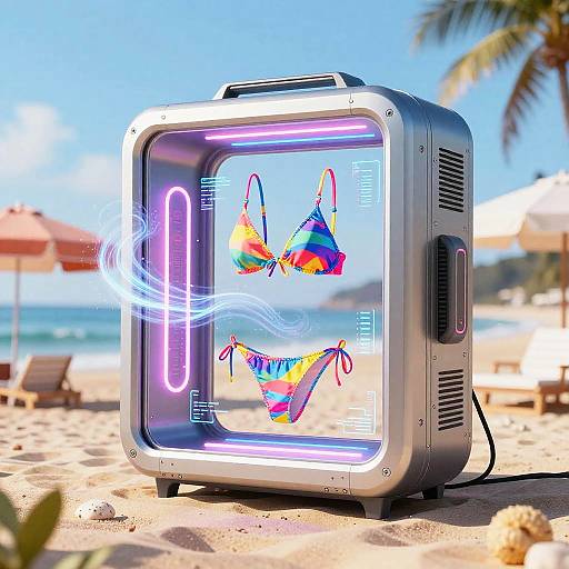 Futuristic Bikini Off Generator Concept