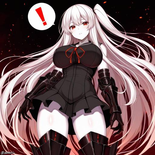 Illustration of Aircraft carrier oni, kantai collection in the style of Sazamiso rx