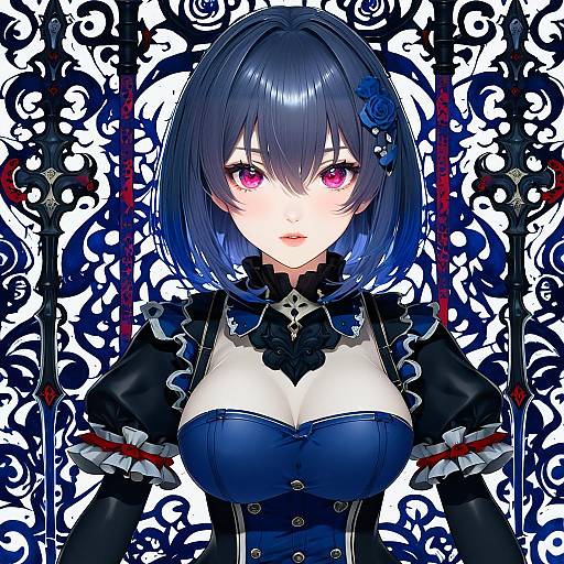 Illustration of Alice (sinoalice), sinoalice in the style of Kotobuki (momoko factory)