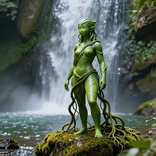 Meganium Nature Guardian Scene