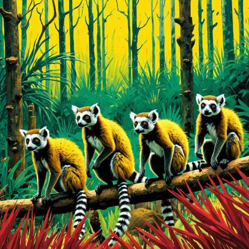 Lemurs Restoring Forests: A Ghibli Adventure Lemurs Restoring Forests: A Ghibli Adventure