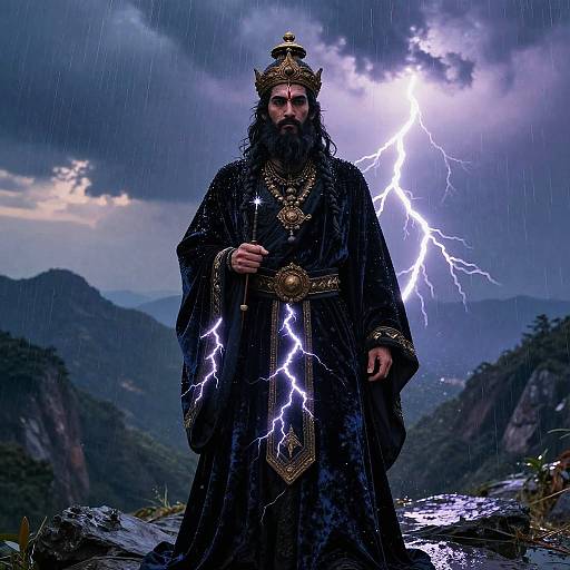 Indra, God of Thunder and Rain