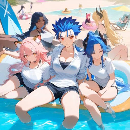Crossover Adventure at the Beach