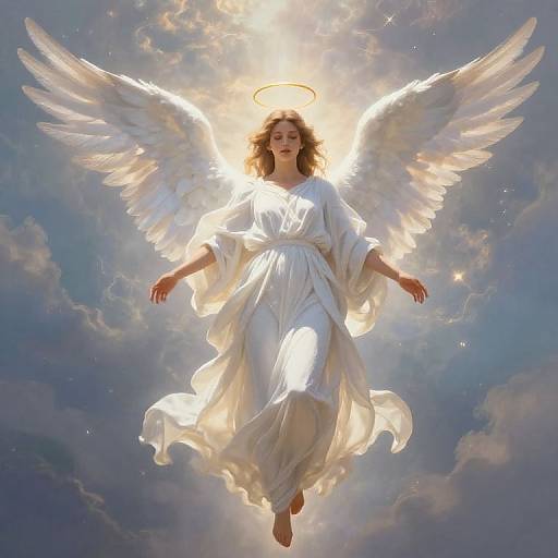 Mercyful Angel Descending in Glow