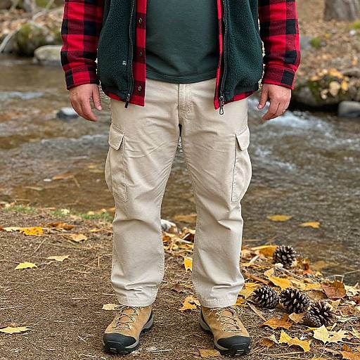 Autumn Outdoorsman in Rustic Attire