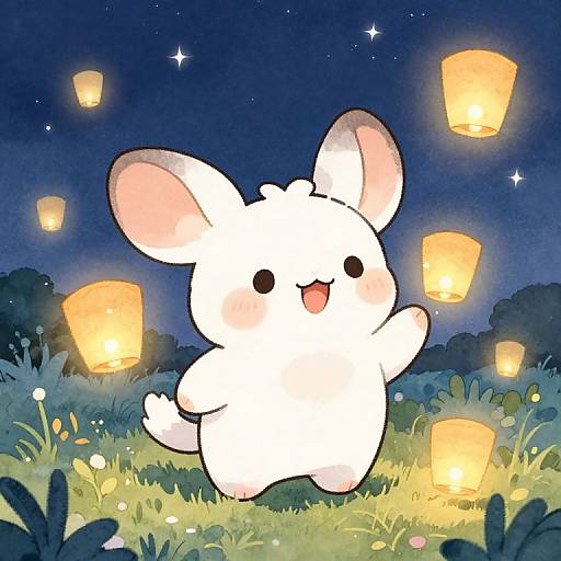 Fantasy Animal with Oversized Ears