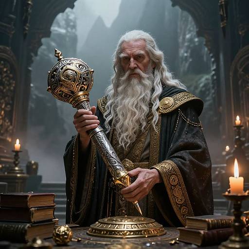 Powerful Artifact in Mountain Temple