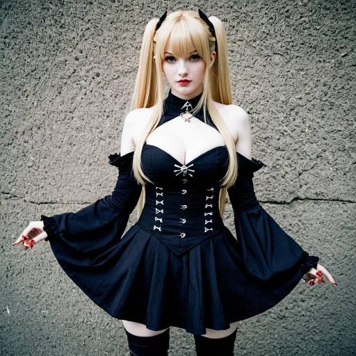 Cosplay photo of amane misa. Costume clothes
