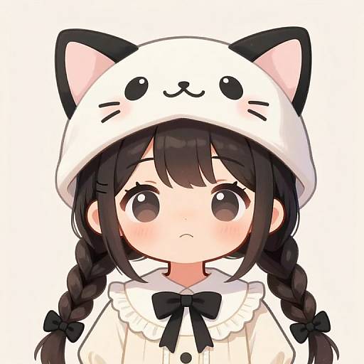 Charming Anime Cat Girl Outfit