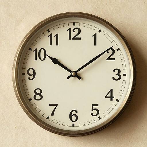 Vintage Clock with Absurdity Theme