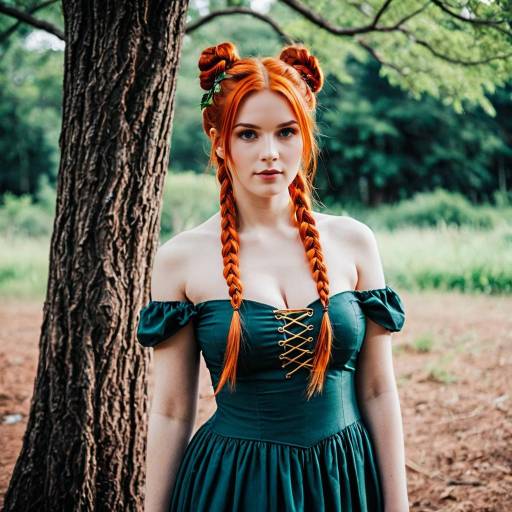 Realistic Solo Cosplay of a Girl
