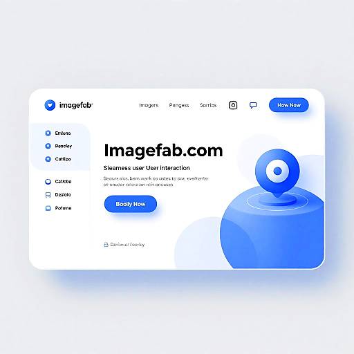 Innovative Minimalistic Web Platform UI