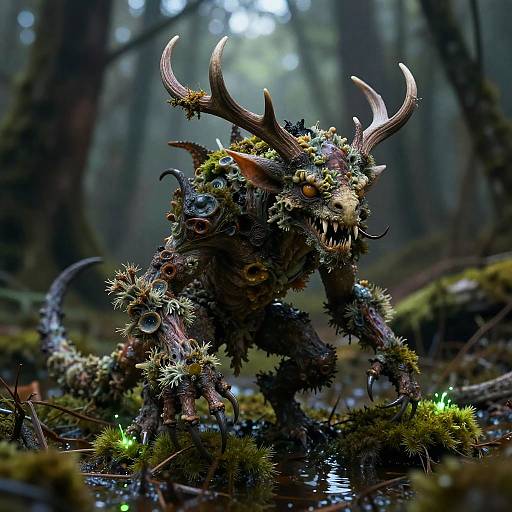 Fey Spirit of Decay and Swamp