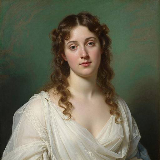 Detailed Portrait of The Bather