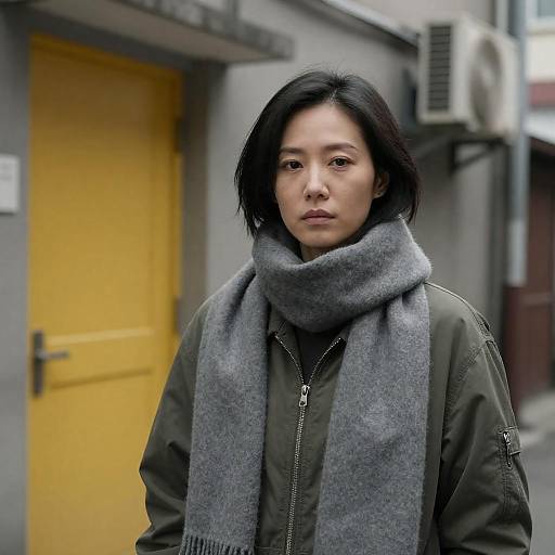 Urban Portrait of an Asian Woman