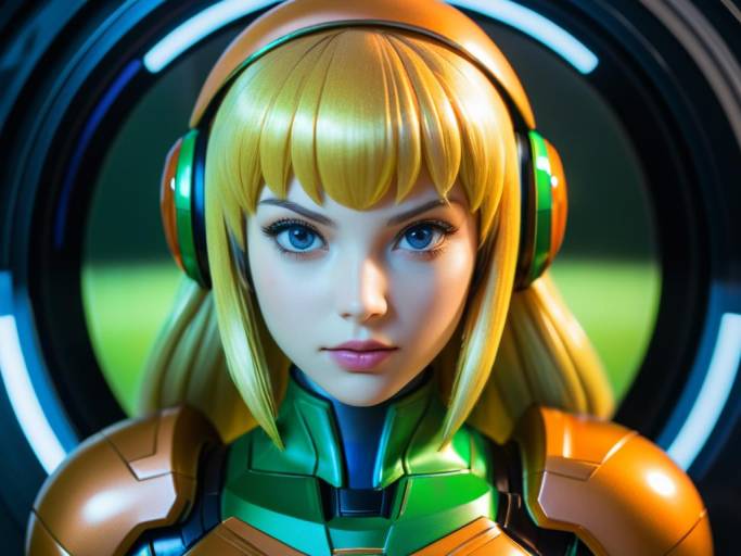 Hyperdetailed DSLR Portrait of Samus