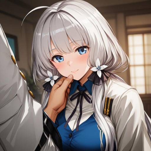 Illustration of Admiral (warship girls r), warship girls r in the style of Lm7 (op-center)