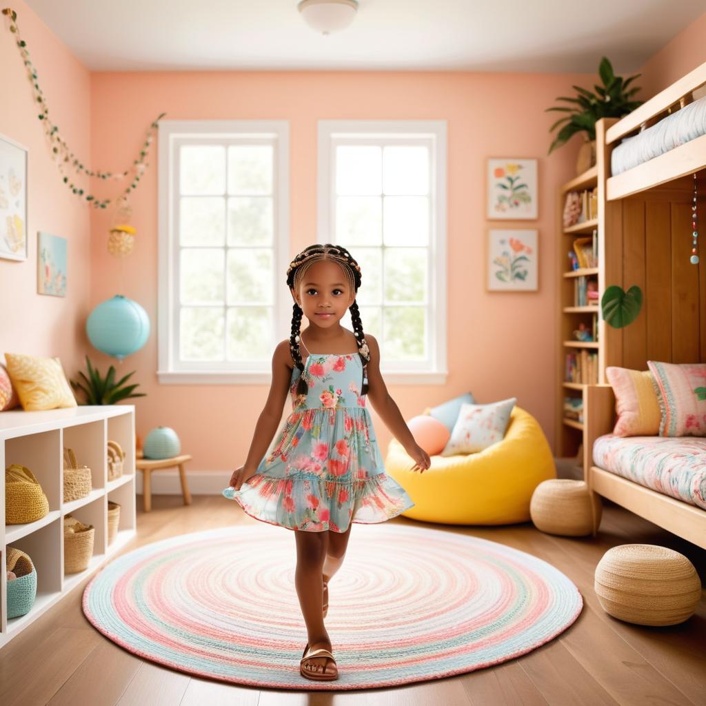 Playful Innocence in a Cozy Playroom