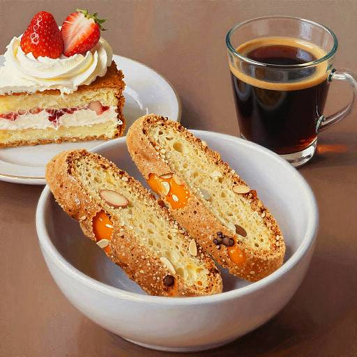 Hyper-realistic Cafe Treats and Espresso
