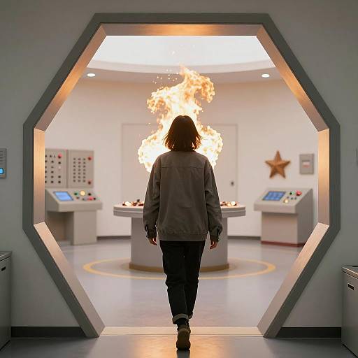 Vivid Scene of Adventure and Intrigue