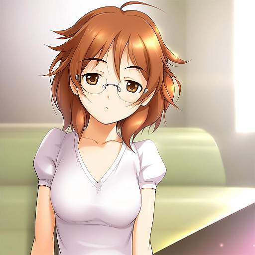 Illustration of Araki hina, idolmaster in the style of Dragon@harry