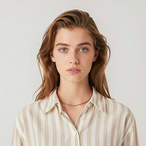 Casual Portrait of a Young Woman