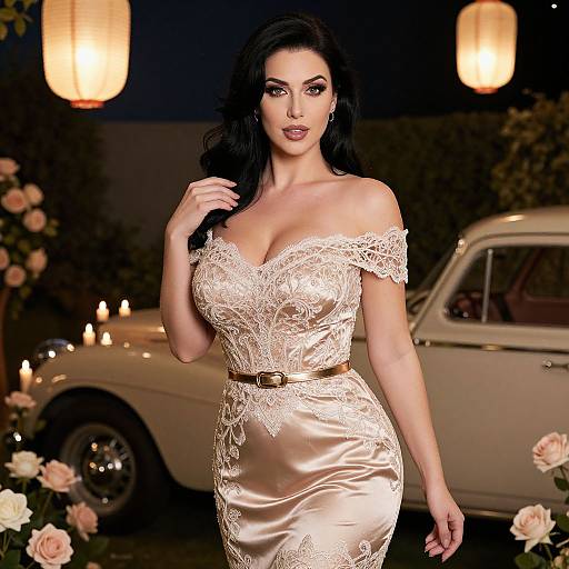 Glamorous Bachelorette Party Costume