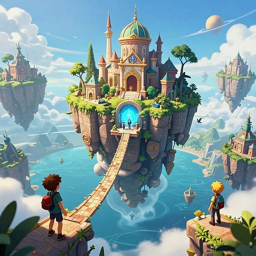 The Floating Isles Puzzle Adventure