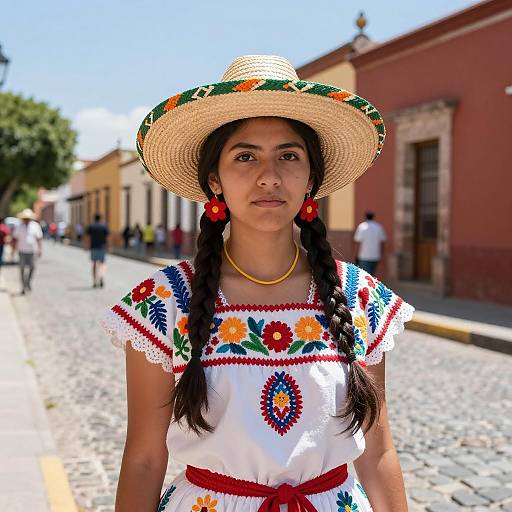 Vibrant Mexico: Traditional Female Attire