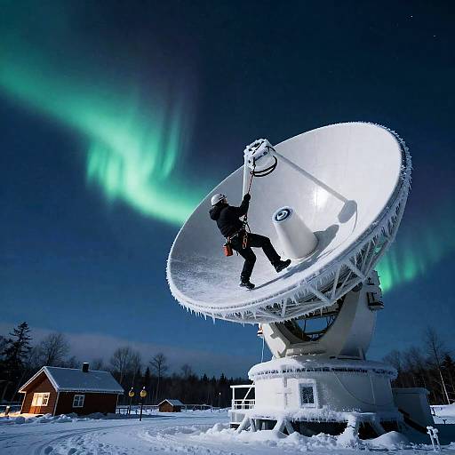 Grappling Escape on Aurora Dish
