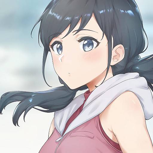 Illustration of Amano hina (tenki no ko), tenki no ko in the style of Yakitomato