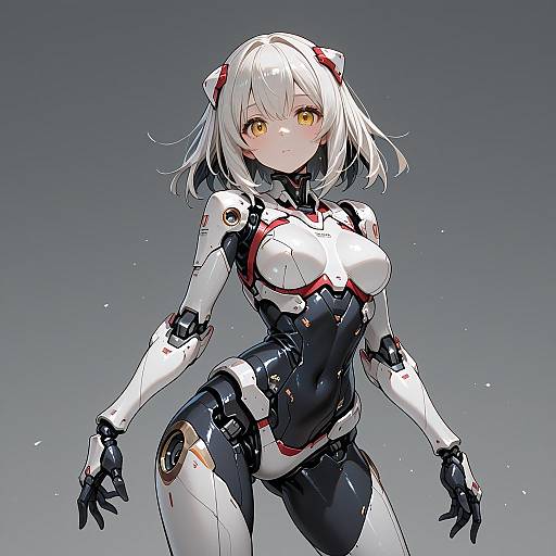 Futuristic Female Android
